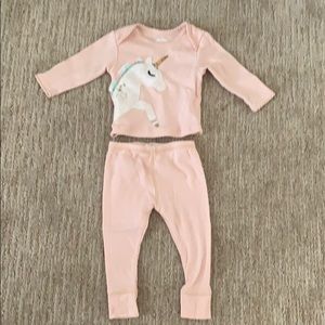 Baby girl pajama set